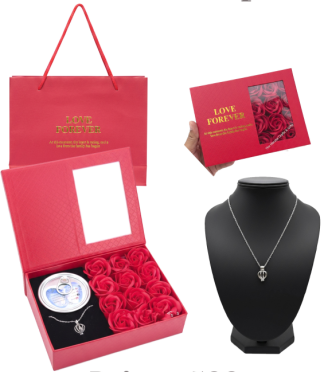 Surprise pearl Chain with Hamper Box