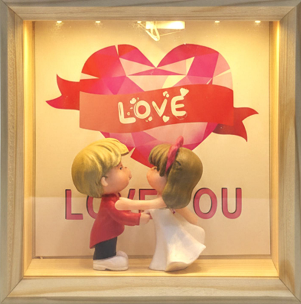 Wooden LED With Toys 2 - Image 2