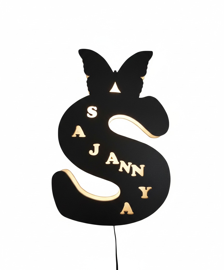 Single Letter night lamp - Image 3