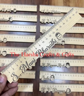 Wooden Scale With Name